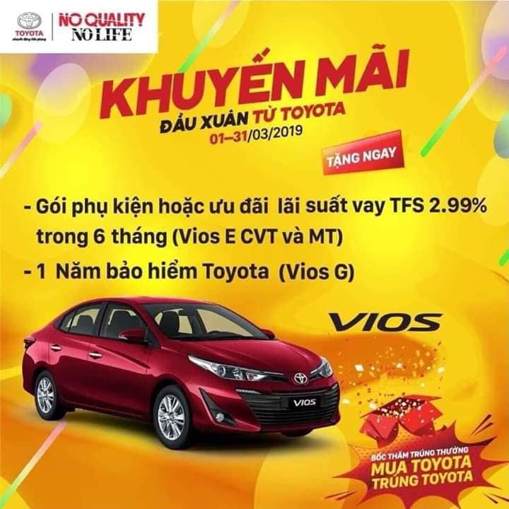 TOYOTA VIỆT NAM TRIỂN KHAI CHƯƠNG TRÌNH “VIOS TRAO TAY, NHẬN NGAY QUÀ TẶNG”